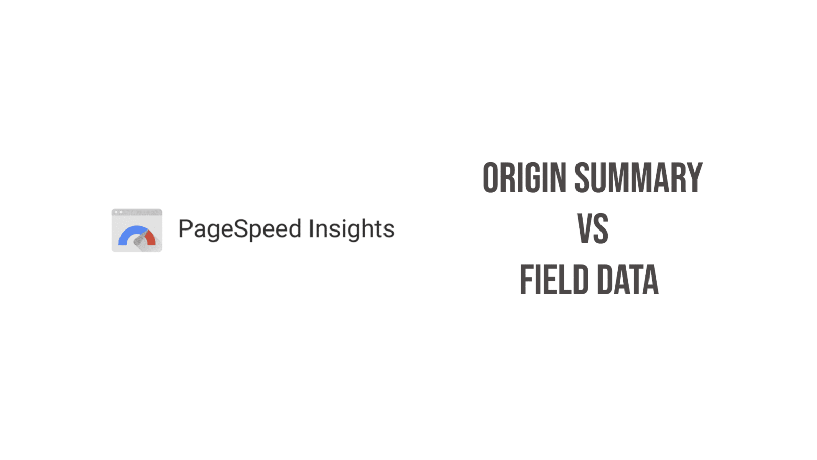 Field Data vs Origin Summary